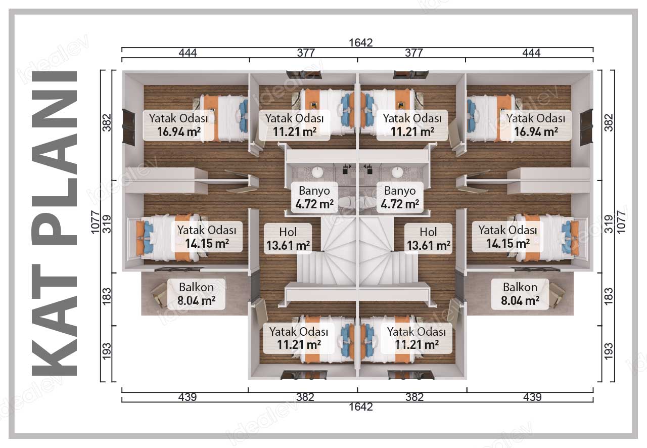 320 m² Two Story Prefabricated House 5 320 m² Two Story Prefabricated House - Image 3