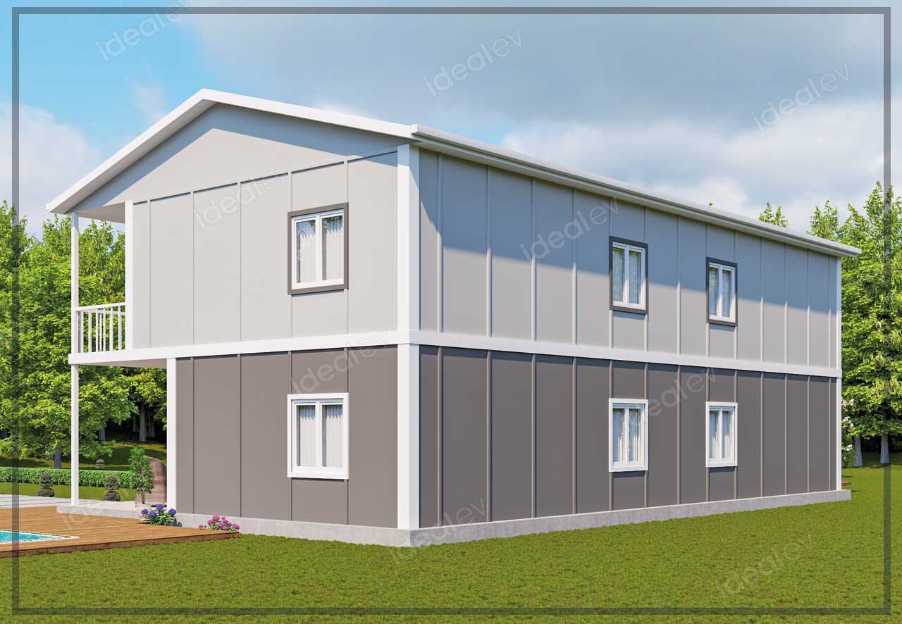 320 m² Two Story Prefabricated House 8 320 m² Two Story Prefabricated House - Image 6
