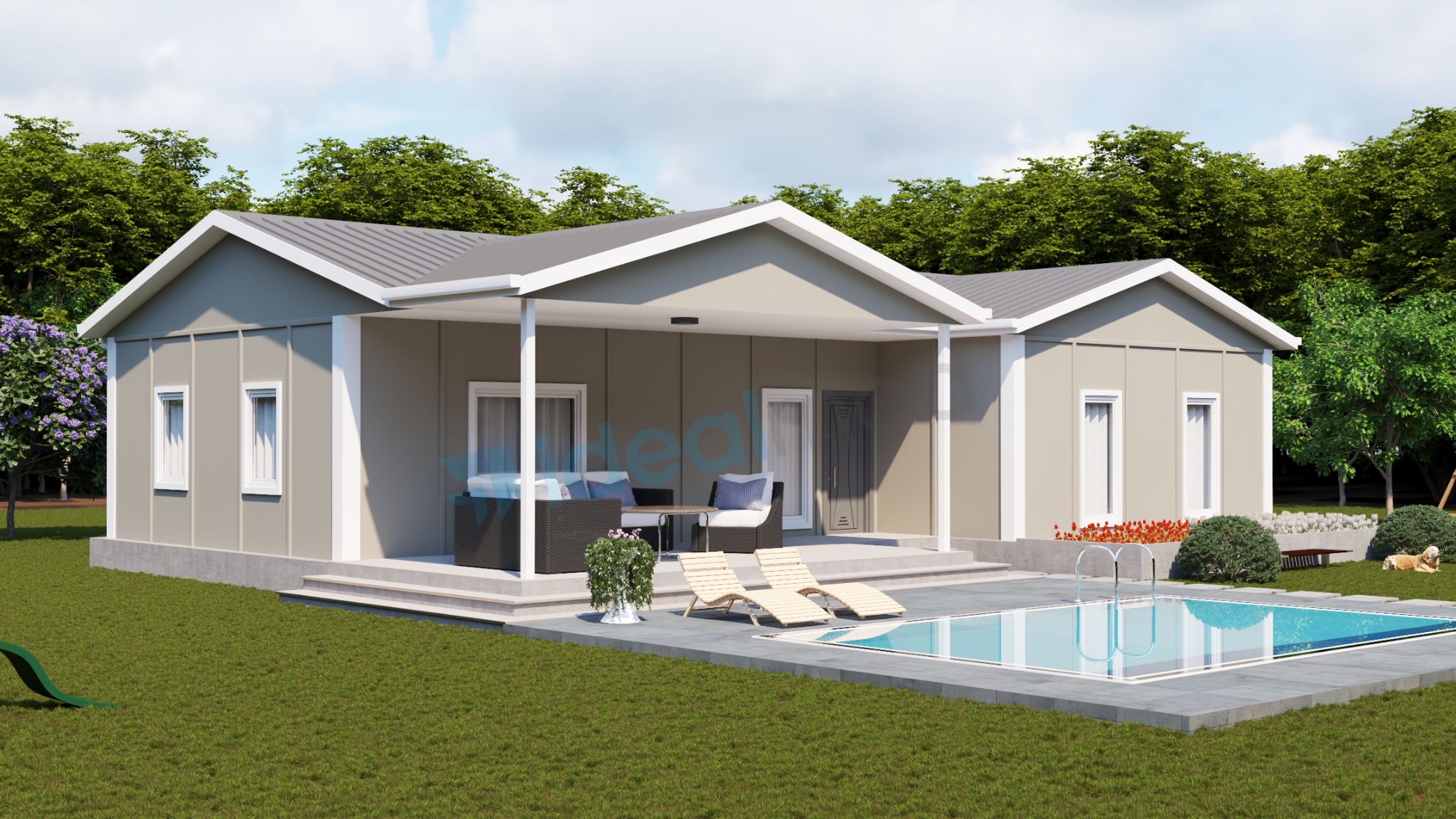 139 m² Prefabricated House 3 139 m² Prefabricated House
