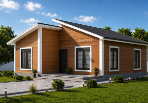 103 m² Steel Frame House