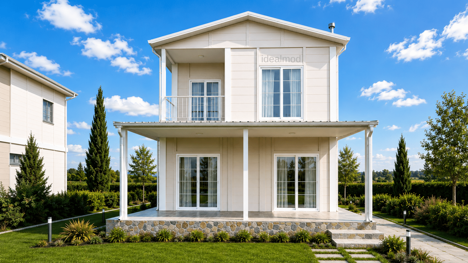 116 m2 prefabrik ev 1 116 m² Two Story Prefabricated House