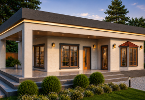 119 m² Steel Frame House