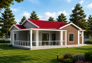 155 m² Steel Frame House