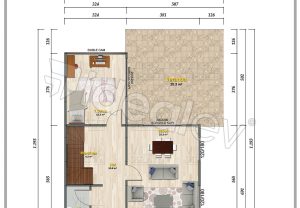 160 m² Two Story Steel Frame House - Image 3