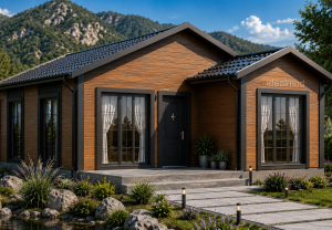 Alternative view of 49 m² Steel Frame House