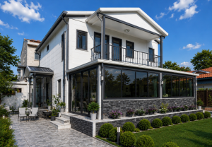 154 m²  Two Story Prefabricated House 2