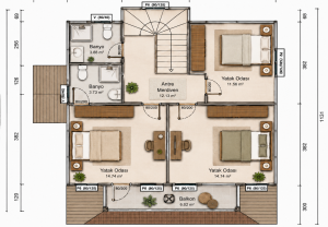 154 m²  Two Story Prefabricated House 2 - Image 4