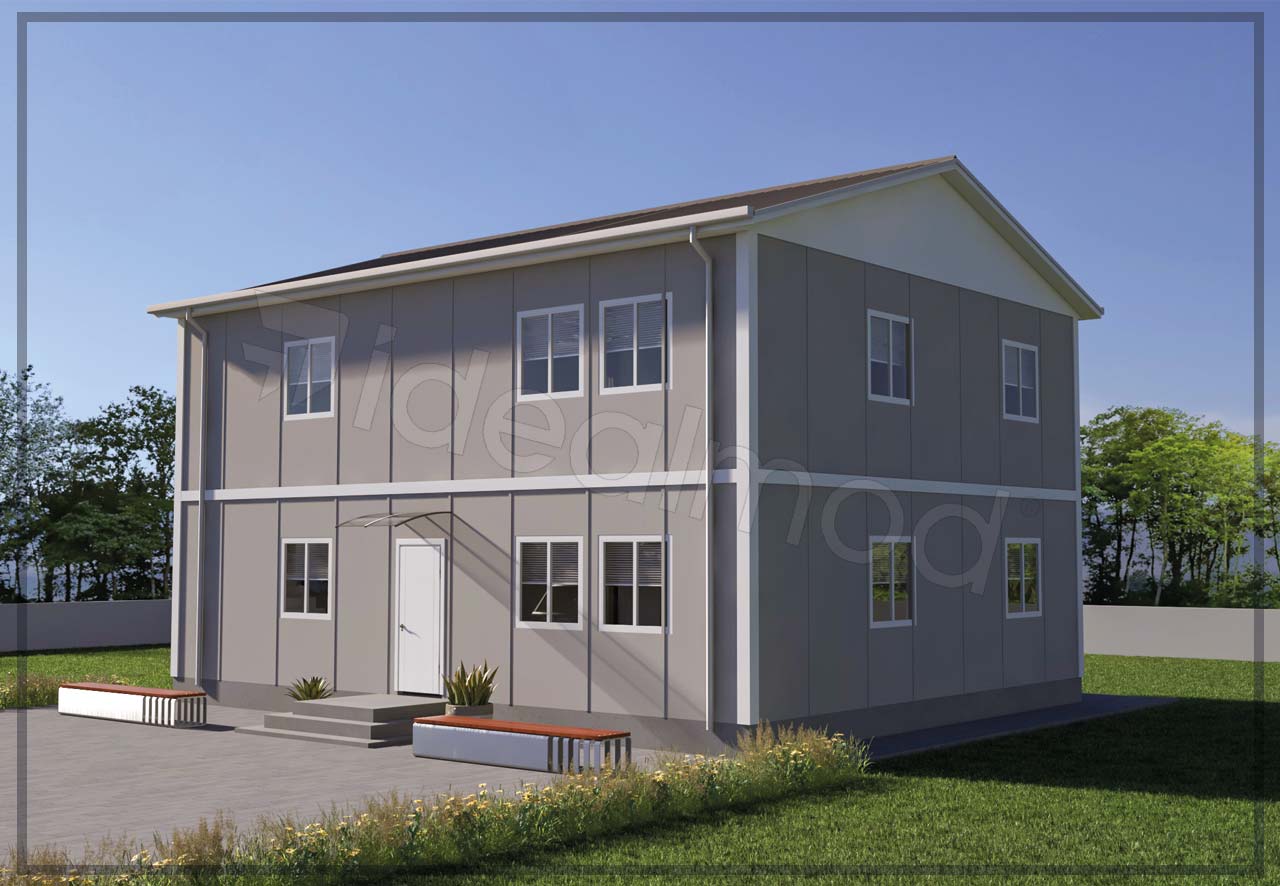 204 m² Prefabricated Office 3 204 m² Prefabricated Office