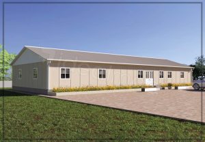 315 m² Prefabricated Office
