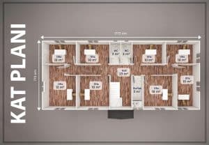 318 m² Prefabricated Office - Image 3