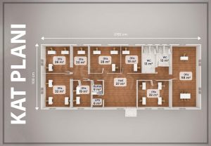 Alternative view of 315 m² Prefabricated Office