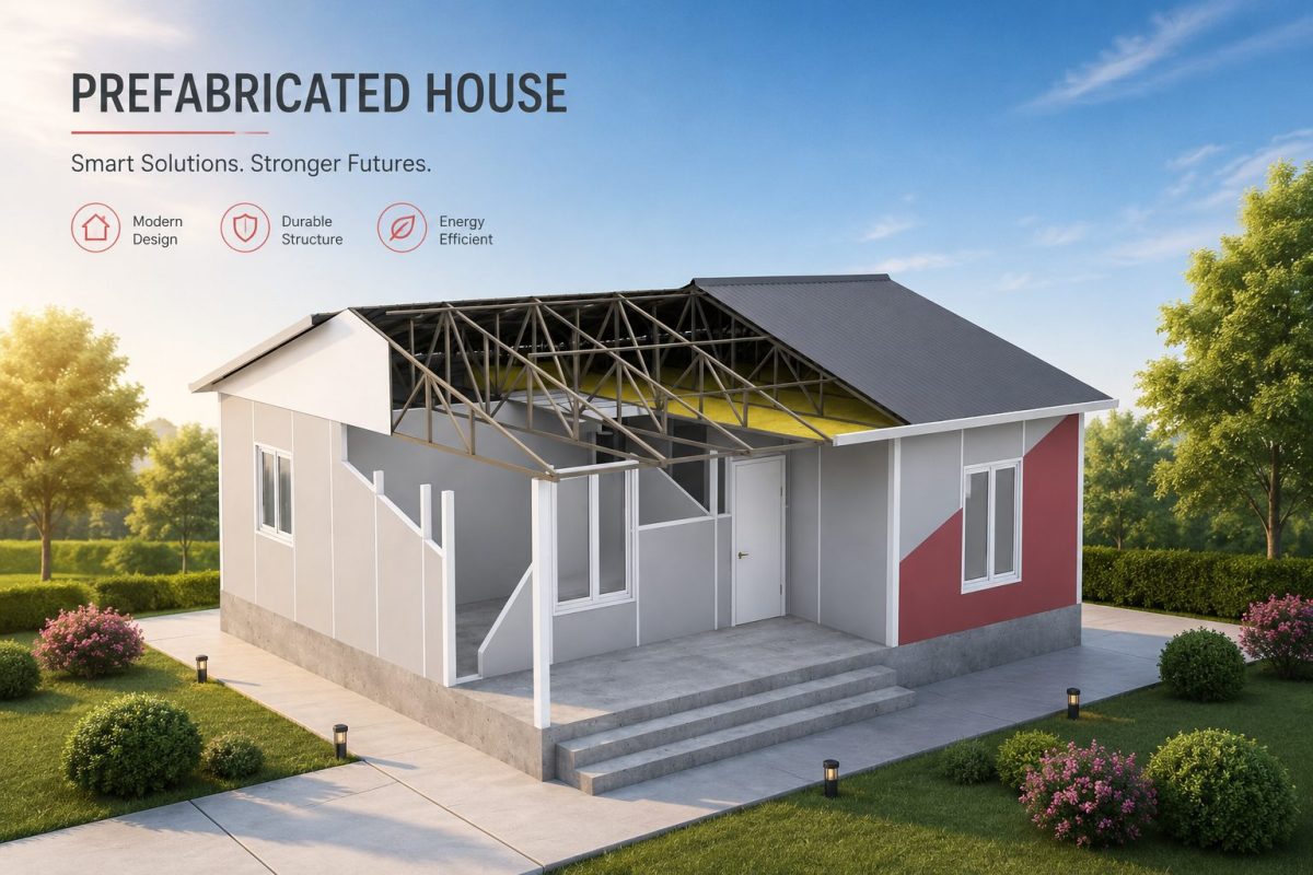 116 m² Prefabricated House 17 116 m² Prefabricated House 12